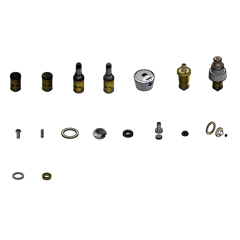 T&S Brass B-8K-NS Master Parts Kit w/ Sorting Tray