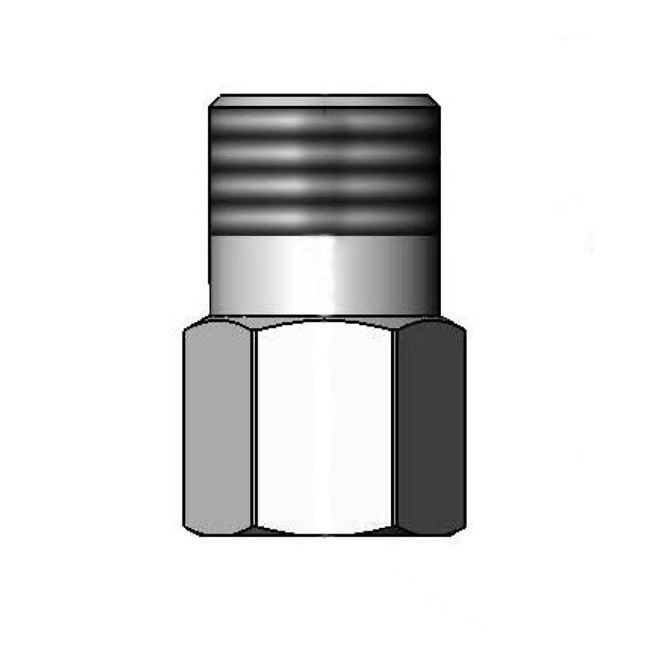 T&S Brass B-CV-F15 Flow Regulating Check Valve - 1.5 GPM 1/2 NPSM Female to Male NSF