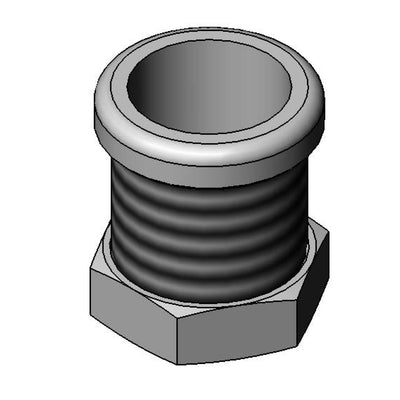 T&S Brass B-KFD Protective Flange - 1" Thick Counter