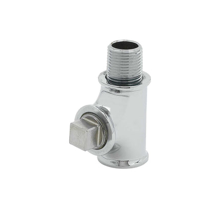 T&S Brass B-TEE-RGD Rigid Tee Assembly - Chrome Plated