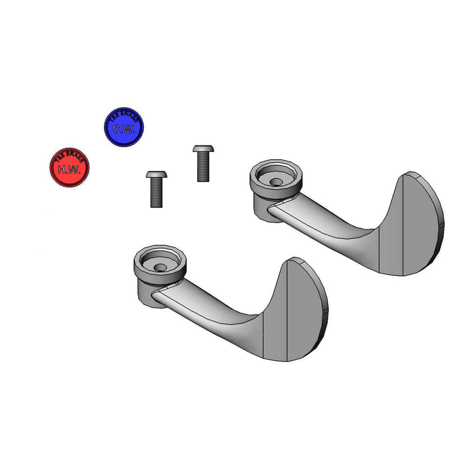 T&S Brass B-WH4-K Parts Kit - 4" Wrist Handles