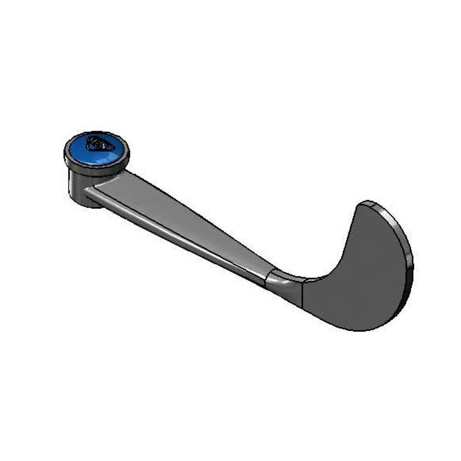 T&S B-WH6C-NS 6" Wrist Action Faucet Handle, Blue Index