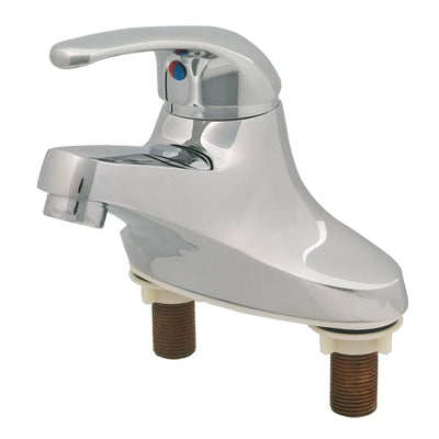 T&S Brass BA-2711-VF05 4" Centerset Single Lever Faucet - 0.5 GPM (Buy American Act)