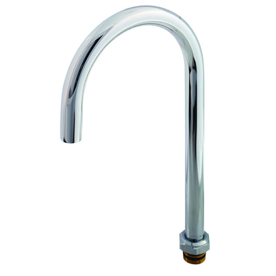 T&S Brass BF-0135-X Big-Flo Swivel Gooseneck - 8" Height