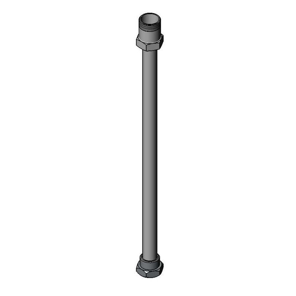 T&S Brass BF-0402 Big-Flo Straight Swivel Extension - 17-3/8" High-Profile Riser