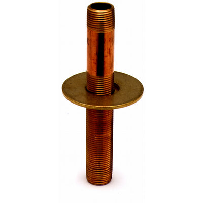 T&S Brass BL-5500-10 Supply Nipple, Lock Nut & Washer