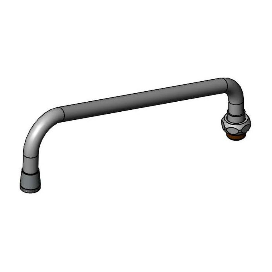 T&S Brass BL-5561-03 Swing Nozzle - 12" Plain-End