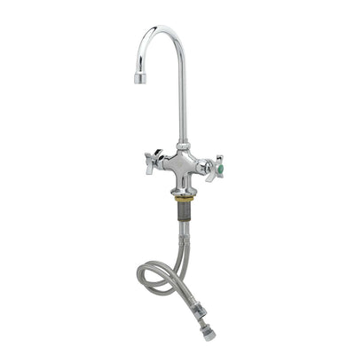 T&S Brass BL-5700-04 Lab Mixing Faucet - Swivel/Rigid Gooseneck & 2.2 GPM Aerator
