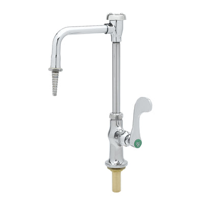 T&S Brass BL-5709-05 Single Temp Lab Faucet - VB Swing Nozzle & 4" Wrist Handle