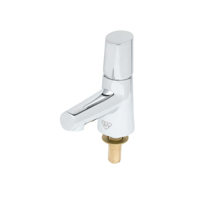 T&S Brass BP-0723 LakeCrest Metering Lavatory Faucet - Single Hole & 0.5 GPM VR Spray