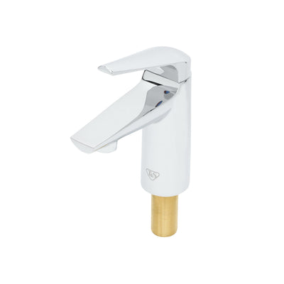 T&S Brass BP-2704 LakeCrest Polished Chrome Single Hole Faucet - Single Handle Aesthetic