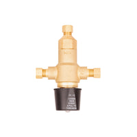 T&S Brass BP-TMV-38C Thermostatic Mixing Valve - 3/8" Compression Brass Safety Valve