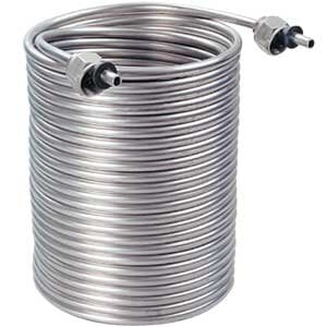 Micro Matic C070X 70 Ft Length Cooling Coil Tightly Wrapped Stainless Steel