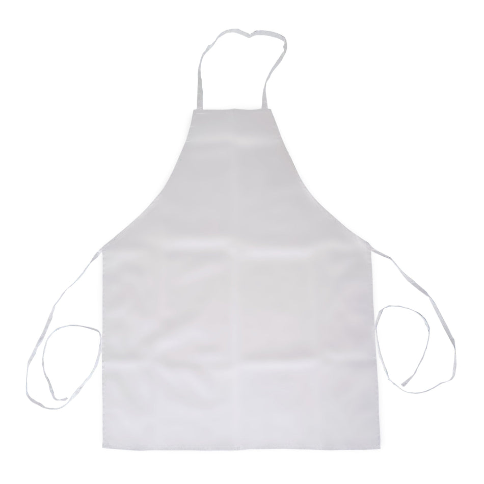 Thunder Group CA3226WH 32 Inch Waist Apron Full Length White Poly Cotton