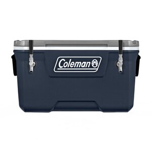 Micro Matic CB68B 68 Quart Ice Water Coil Cooler with 2 Faucets Blue