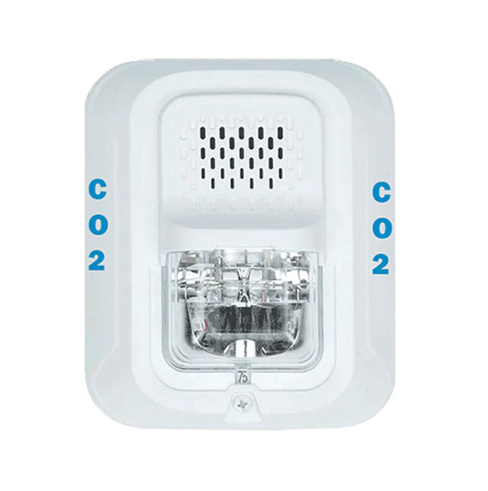 Micro Matic Strobe/Horn Unit - CO2METER® 7000 Series CO2 Safety Monitor System | Visual and Audible CO2 Hazard Alerts