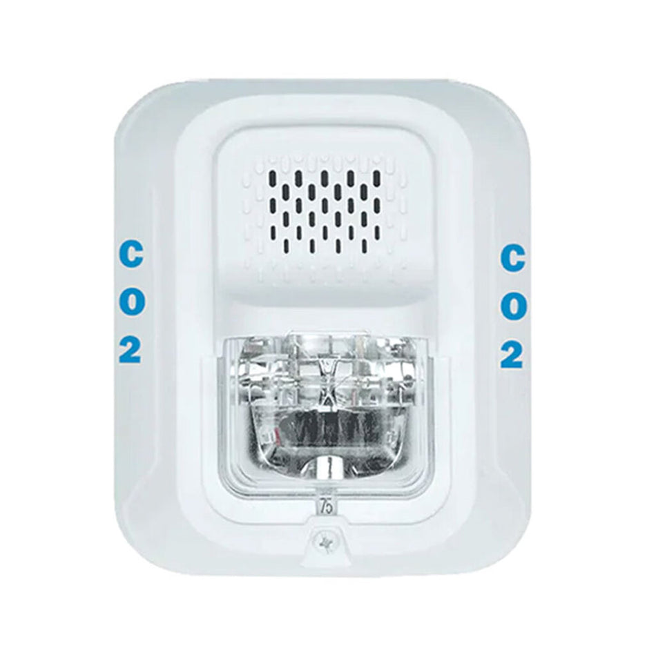 Micro Matic Strobe/Horn Unit - CO2METER® 7000 Series CO2 Safety Monitor System | Visual and Audible CO2 Hazard Alerts