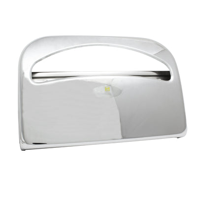 Thunder Group CRTSCD3812 16 Inch Chrome Toilet Seat Cover Dispenser with Half Fold