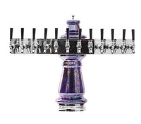 Micro Matic CT500E-12KR 12 Inch Glycol Cooled Draft Tower Ceramic with Faucets