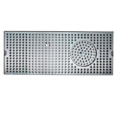 Micro Matic DP-120DGR 12" Drip Tray w/ Integral Rinser