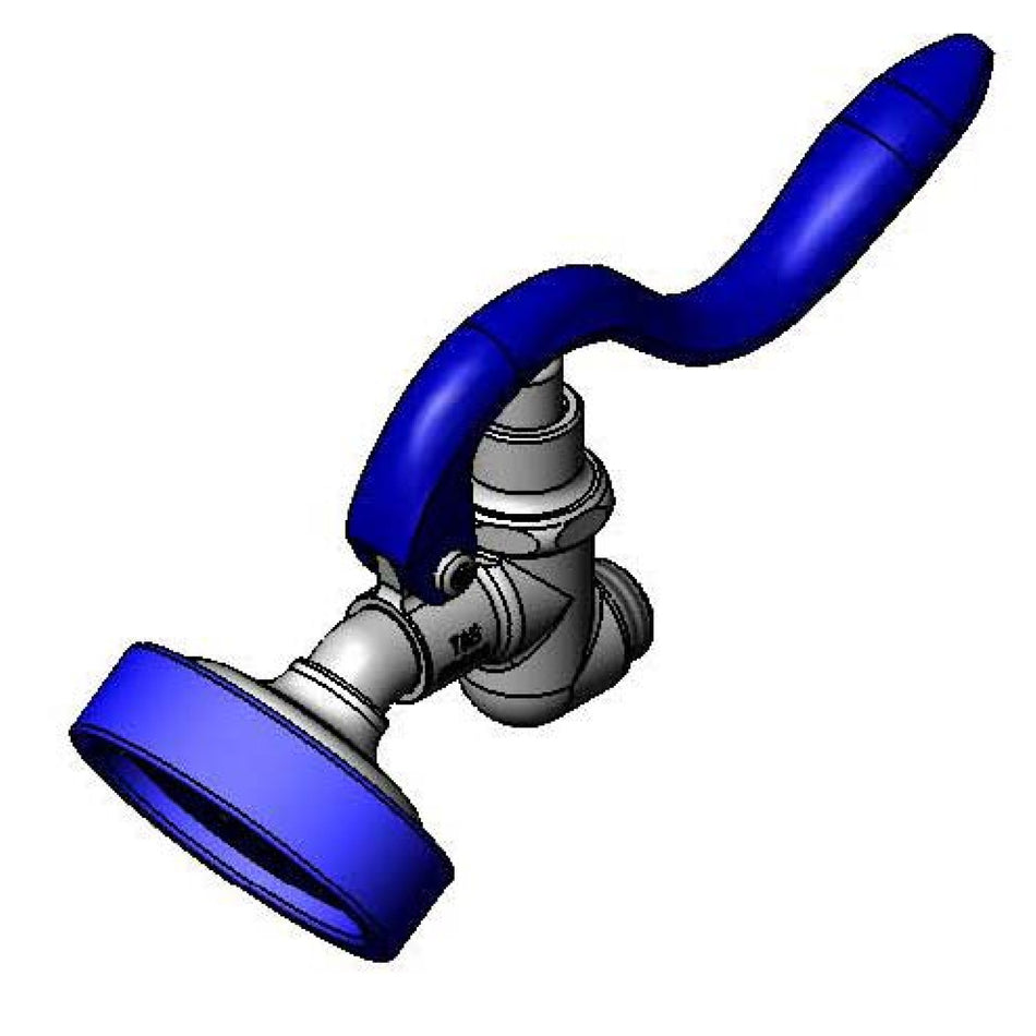 T&S EB-0107-035 High Flow Spray Valve – Brass, Chrome Plated