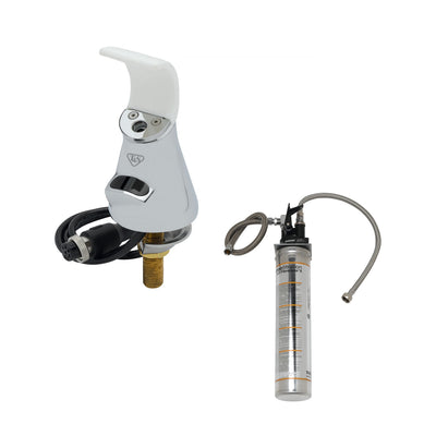 T&S Brass EC-2360-WFK ChekPoint Sensor Bubbler & Water Filtration Kit - Total Drinking Station