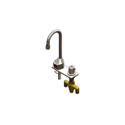 T&S Brass EC-3100-SMT4V05 ChekPoint Sensor Faucet - 4" Deck Plate & Above-Deck TMV Control