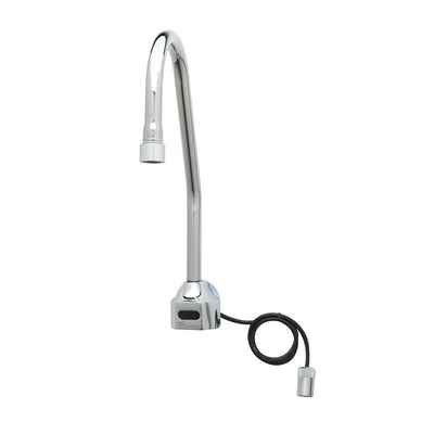 T&S Brass EC-3101-LF22-SB ChekPoint Wall Mount Sensor Faucet - Surgical Bend Nozzle & 2.2 GPM VR Laminar
