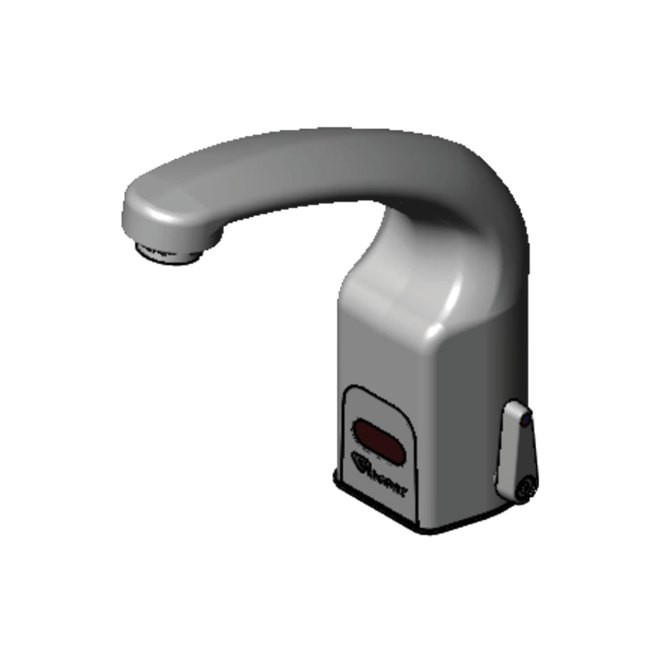 ChekPoint Above-Deck Sensor Faucet, Single Hole Deck Mount, Cast Spout, 2.2 GPM / 8.3 LPM VR Aerator, Hydrogenerator