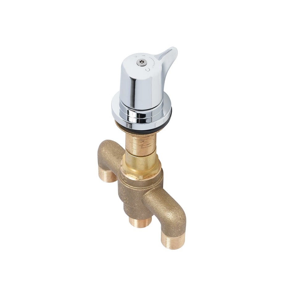 T&S Brass EC-SMT Above Deck Thermostatic Mixing Valve - 1/2" NPSM Male Fittings