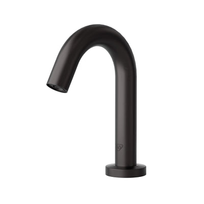 T&S Brass ECW-3150-MB-HG WaveCrest Matte Black Gooseneck Sensor Faucet - Low Flow Hydrogenerator
