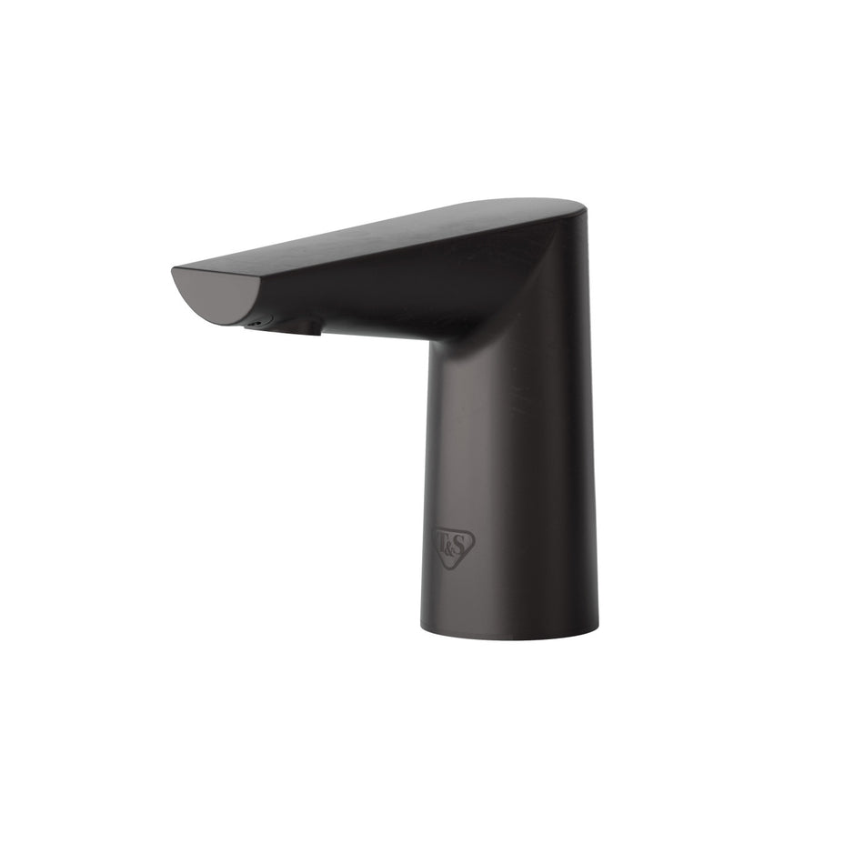 WaveCrest Lavatory Sensor Faucet, Matte Black, 0.5 GPM / 1.9 LPM VR Hidden Spray Device, Low Flow Hydrogenerator