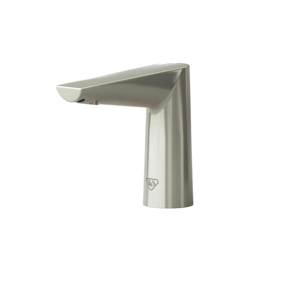 WaveCrest Medical Sensor Faucet, Brushed Nickel, 0.5 GPM / 1.9 LPM VR Hidden Spray Device, Low Flow Hydrogenerator