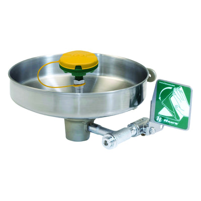 T&S Brass EW-7360B Wall Mount Emergency Eyewash Station - Stainless Steel Basin