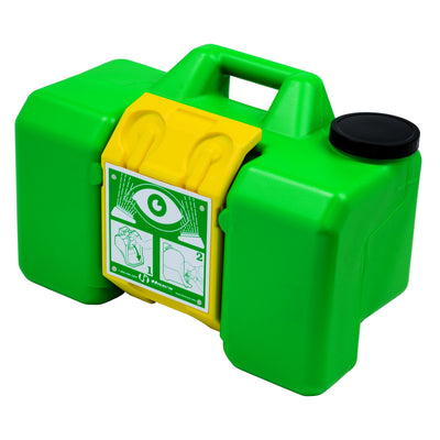 T&S Brass EW-7501 9-Gallon Portable Gravity-Fed Eyewash Station - Polyethylene Tank