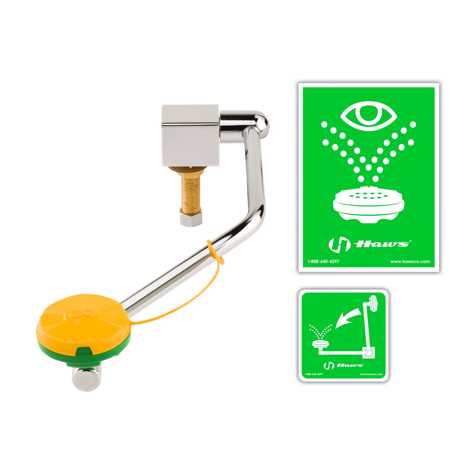 T&S Brass EW-7610 Sink Mount Pull-Down Eyewash Unit