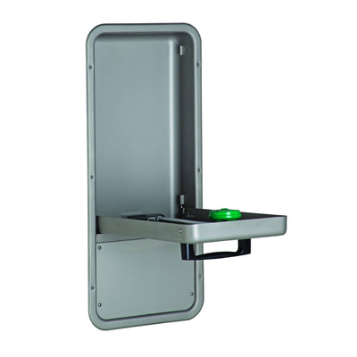 T&S Brass EW-7656WC Recessed Wall Mount Eyewash Unit - 4.2 GPM Chrome Plated