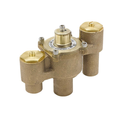 T&S Brass EW-9201EF ASSE 1071 Certified Eye/Face Wash Thermostatic Mixing Valve - Safety Water Temp Control