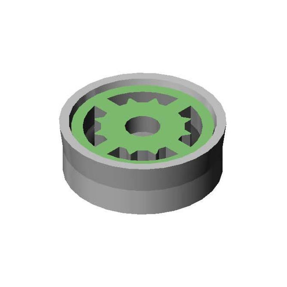 T&S Brass FD05 0.5 GPM Flow Control Disc - Lime Insert for Commercial Faucets