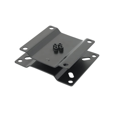 T&S Brass G016652-45 Horizontal Pivot Bracket for Hose Reels - Black Epoxy-Coated Steel