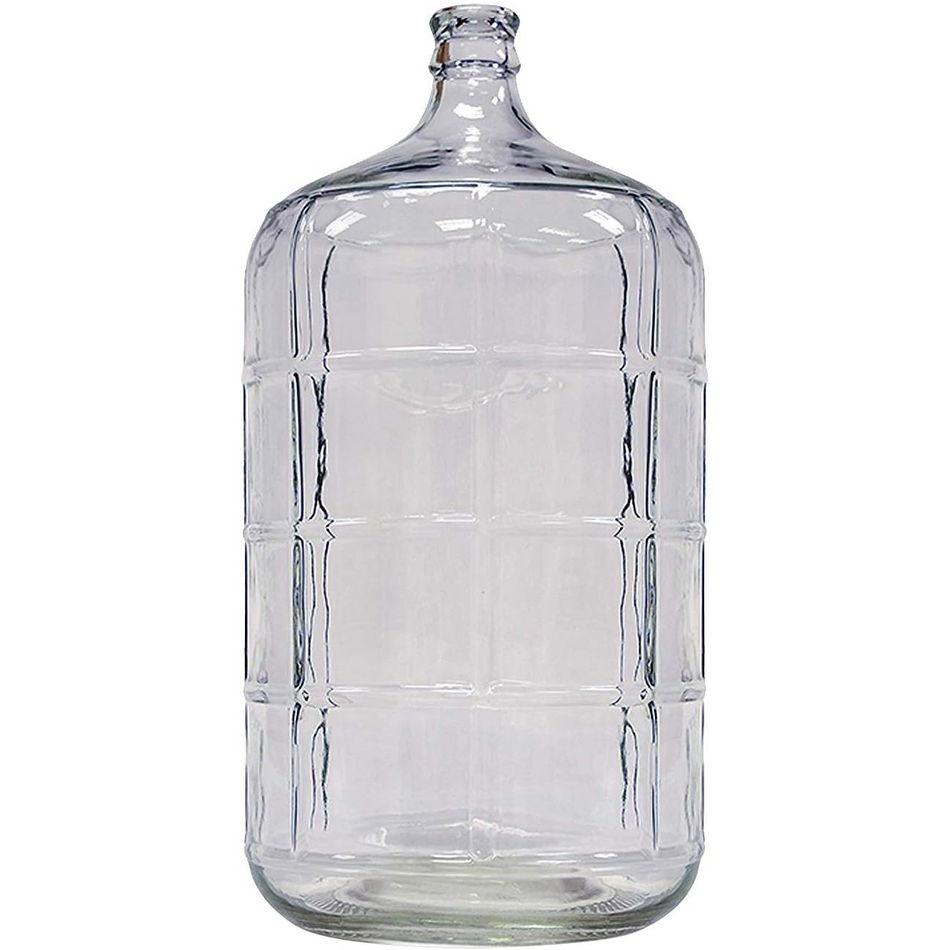 6 Gallon Premium Glass Carboy for use in Homebrew Beer & Wine Fermenting, Water Jug, etc.