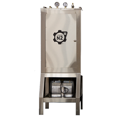 Nitrogen 2 U, High Flow Nitrogen Generator With
Compressor, and Storage Tank