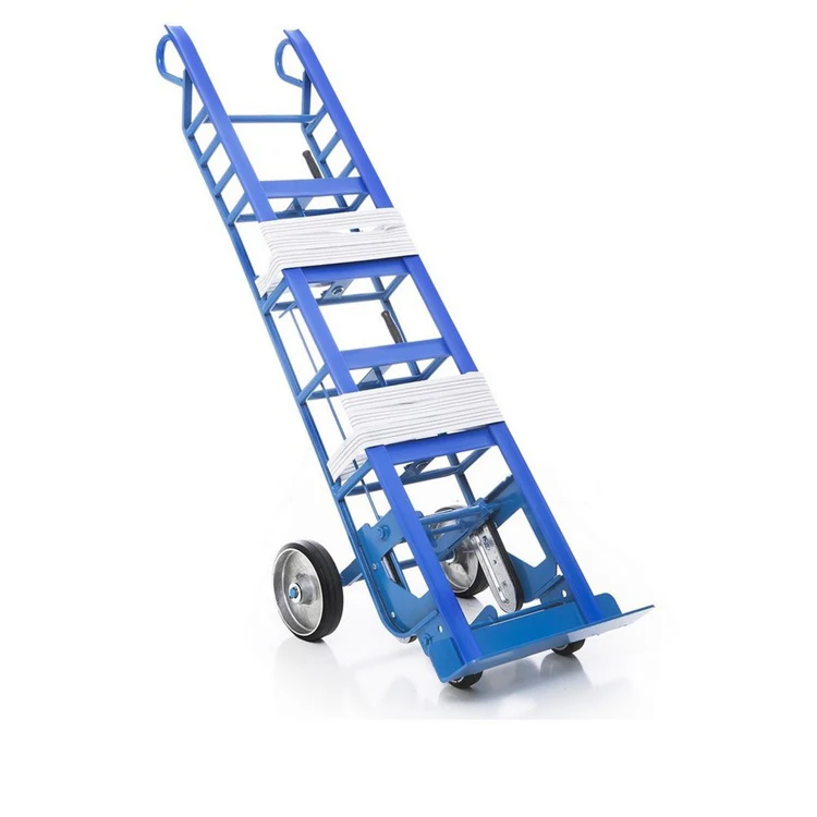 Dutro Brute Appliance Hand Truck, 78" Height, 8" Toe Plate, Safety Brake, Blue