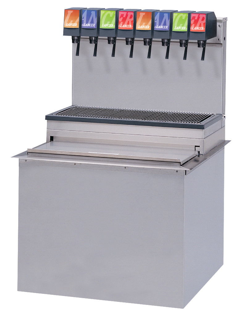 Lancer Ice Cooled Drop-In Dispenser 2308, 8 Valve - 85-2378T-123