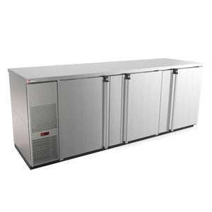 Micro Matic MBB94S-E 95 Inch Refrigerated Back Bar Cabinet 39.2 Cu Ft - Three Section