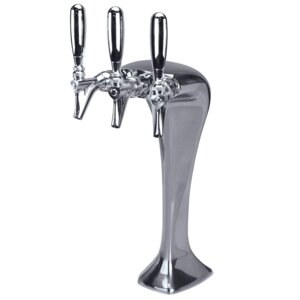 Micro Matic MM1093K Countertop Draft Beer Tower Glycol Cooled Stainless Steel