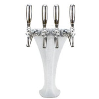 Micro Matic MM1094-ICE 20 Inch Ice Cobra 4 Faucet Tower with Stainless Steel