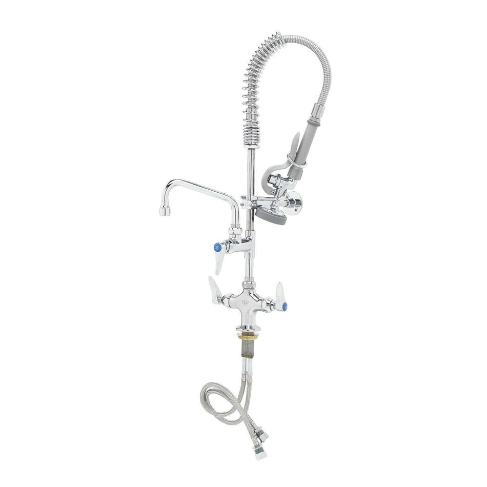 T&S MPZ-2DLN-06 24 13/16"H Deck Mount Pre Rinse Faucet - 1.15 GPM, Base with Nozzle