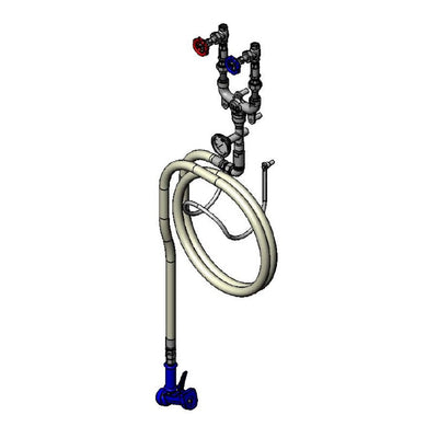 T&S Brass MV-0771-11CW Washdown Station - 50 Ft. Hose & SS Gun