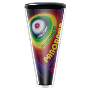 Micro Matic C100-4 4" Round Tap Handle - Water Resistant, 360° Branding Area